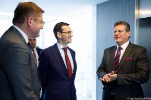 [VIDEO] Polskie centrum lobbingowe otworzył premier Mateusz Morawiecki w Brukseli