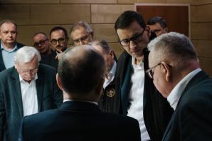 [VIDEO] Premier Mateusz Morawiecki o tragedii w kopalni Pniówek: to smutny, niedobry dzień dla całej Polski