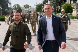 [VIDEO] Prezydent: Wierzę, że Ukraina obroni się i zwycięży