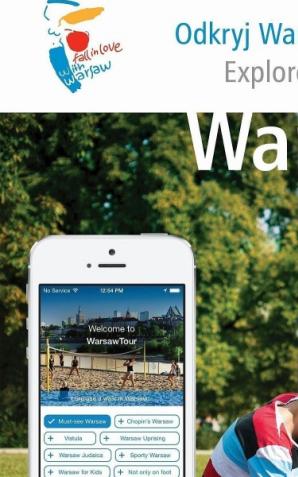 Odkryj swoją Warszawę z aplikacją WarsawTour
