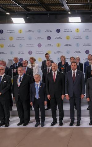 [VIDEO] Inauguracyjny Szczyt Platformy Krymskiej w Kijowie