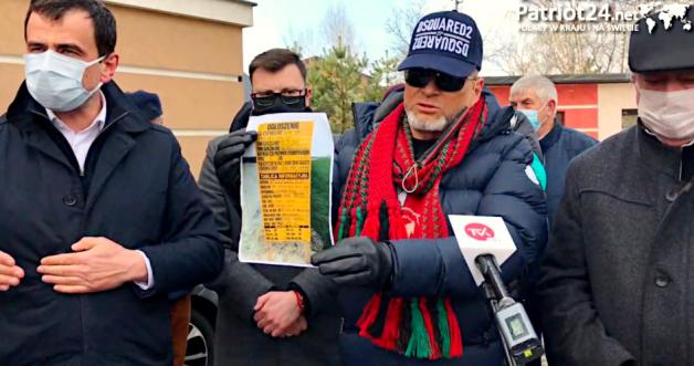 [VIDEO] Rutkowski: Budowa wiatraków w Nowych Skalmierzycach wstrzymana! Maszyny wyjeżdżają z placu budowy! Burmistrz i mieszkańcy wdzięczni Krzysztofowi Rutkowskiemu za pomoc