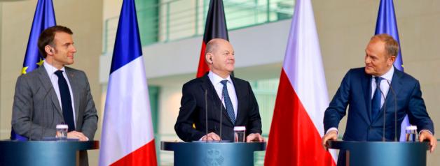 [VIDEO] Szczyt Trójkąta Weimarskiego w Berlinie
